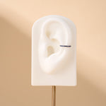 Orecchino ear cuff crystal blu in argento - NovaNavel