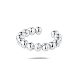 Orecchino ear cuff dot in argento - NovaNavel