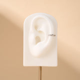 Orecchino ear cuff simple in argento - NovaNavel
