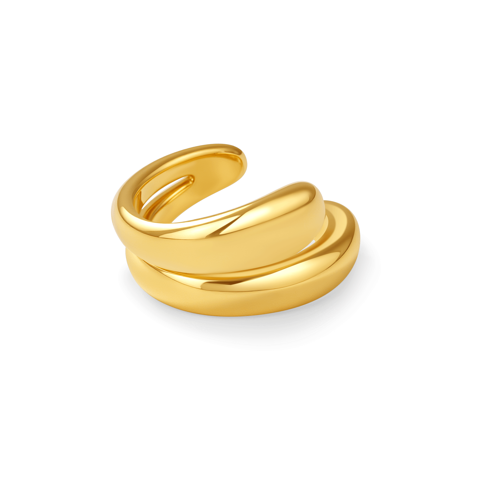 Orecchino ear cuff vintage in oro - NovaNavel