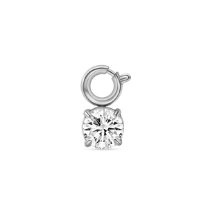 Pendente diamante in argento - NovaNavel