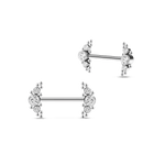 Piercing capezzoli eclissi in argento - NovaNavel