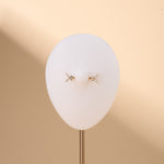 Piercing capezzoli farfalla delux bianca in oro - NovaNavel®