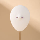 Piercing capezzoli mini sfera viola opale in argento - NovaNavel