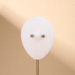 Piercing capezzoli sole bianco in argento - NovaNavel®