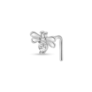 Piercing naso ape in argento - NovaNavel