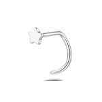 Piercing naso piccola stella in argento - NovaNavel