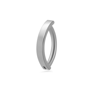 Piercing ombelico cerchietto basic in argento - NovaNavel