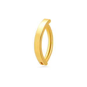 Piercing ombelico cerchietto basic in oro - NovaNavel