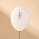 Piercing ombelico cerchietto con farfalla bianca in argento - NovaNavel