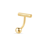 Piercing ombelico floating con nome in oro - NovaNavel