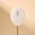 Piercing ombelico floating costellazione fucisa opale in argento - NovaNavel