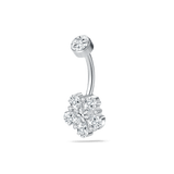 Piercing ombelico meraviglia in argento - NovaNavel