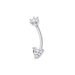 Piercing ombelico passione in argento - NovaNavel