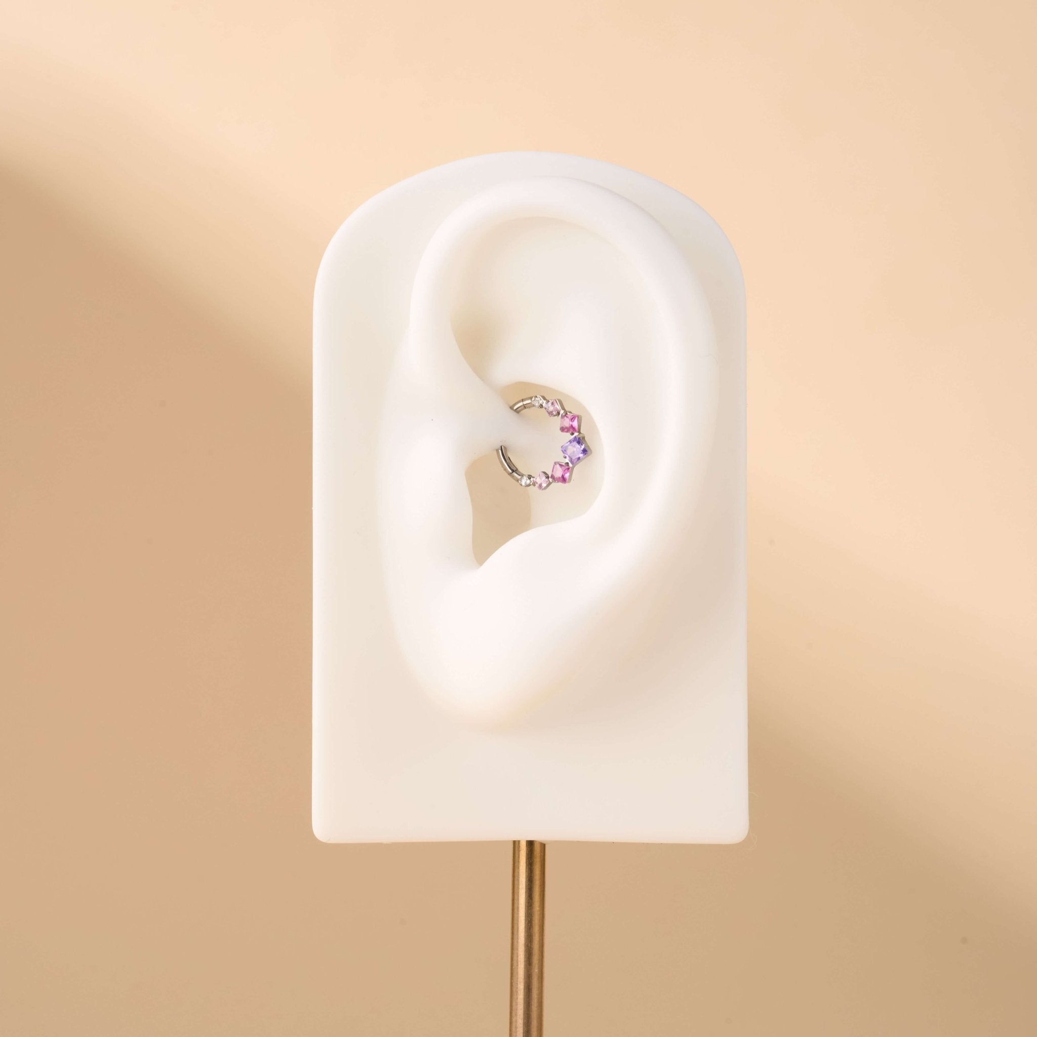 Piercing orecchio/naso armonia in argento - NovaNavel