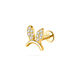 Piercing orecchio/naso coniglietto in oro - NovaNavel