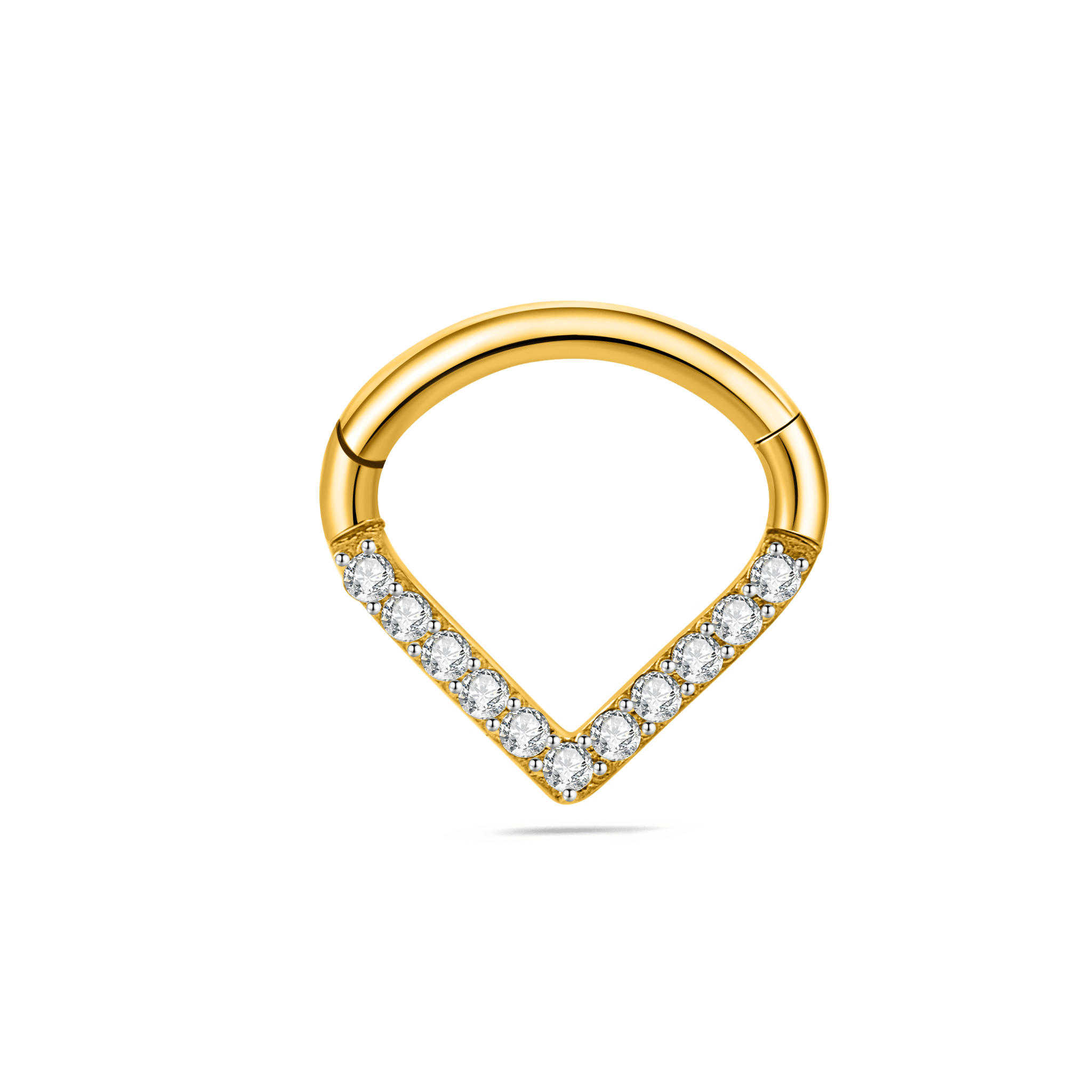 Piercing orecchio/naso cono in oro - NovaNavel