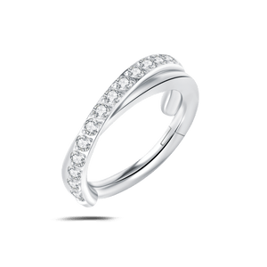 Piercing orecchio/naso fascio di luce in argento - NovaNavel