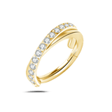 Piercing orecchio/naso fascio di luce in oro - NovaNavel