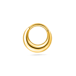 Piercing orecchio/naso mezza luna in oro - NovaNavel