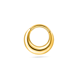 Piercing orecchio/naso mezza luna in oro - NovaNavel