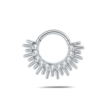 Piercing orecchio/naso riflessi di sole in argento - NovaNavel