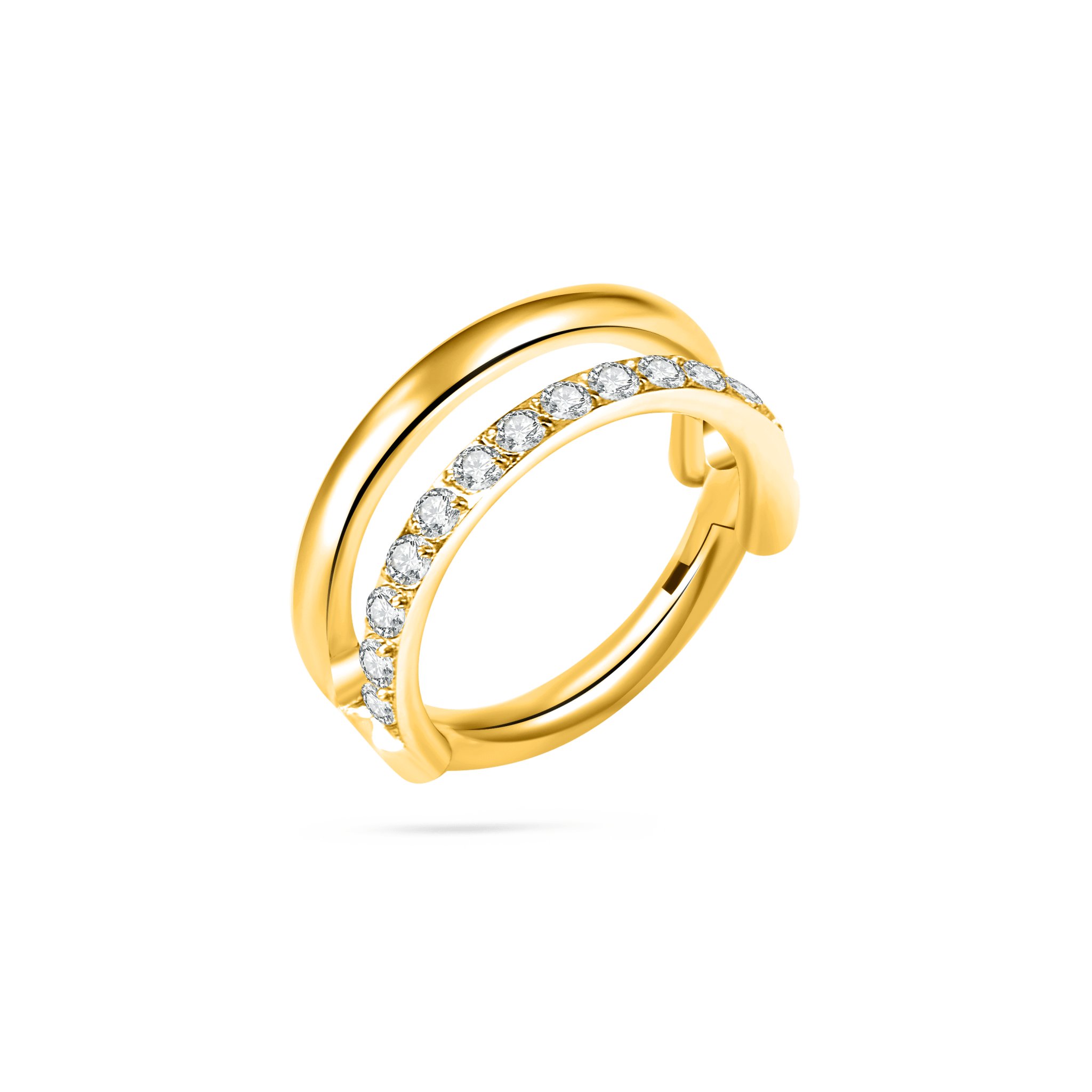 Piercing orecchio/naso velvet in oro - NovaNavel