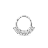 Piercing orecchio/naso ventaglio in argento - NovaNavel