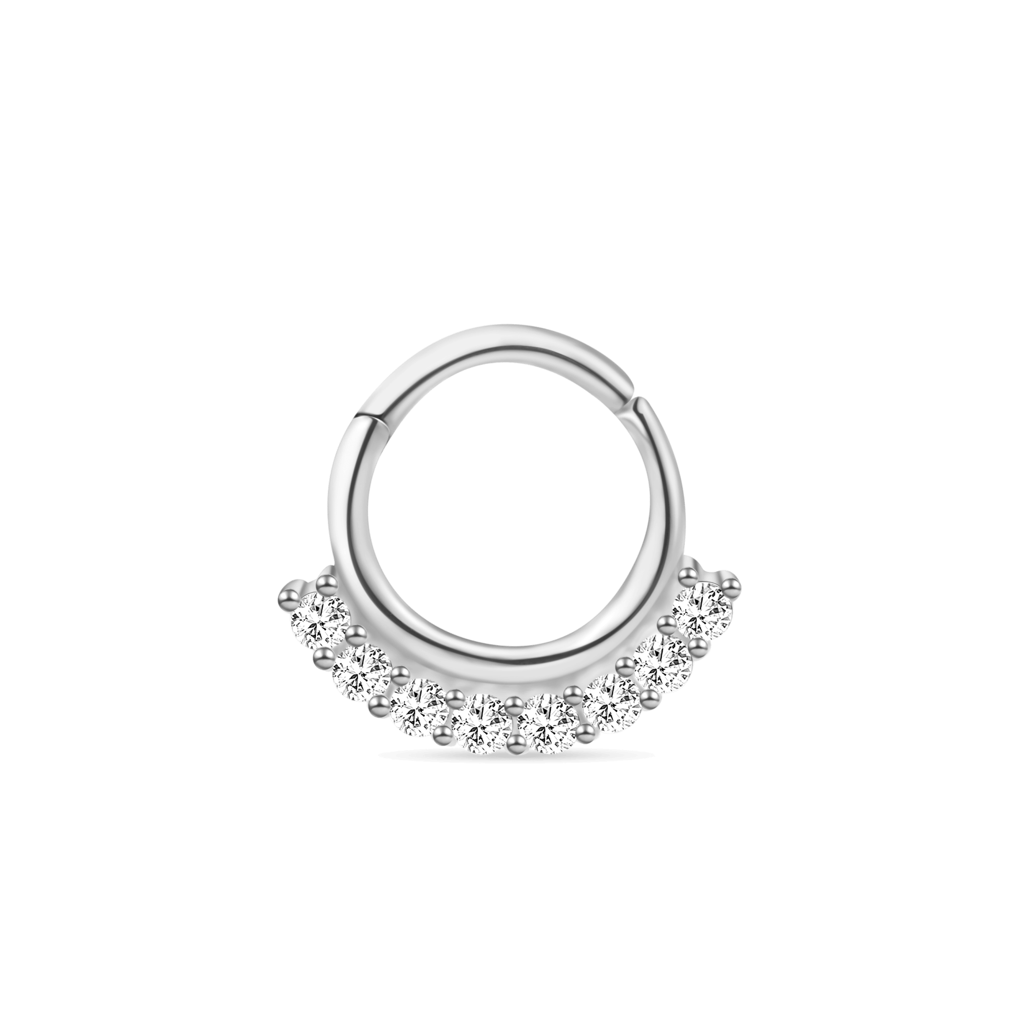 Piercing orecchio/naso ventaglio in argento - NovaNavel