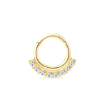 Piercing orecchio/naso ventaglio in oro - NovaNavel