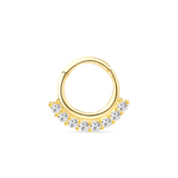 Piercing orecchio/naso ventaglio in oro - NovaNavel
