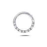 Piercing orecchio/naso/bocca piramide in argento - NovaNavel