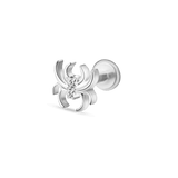 Piercing orecchio/naso/bocca ragno in argento - NovaNavel