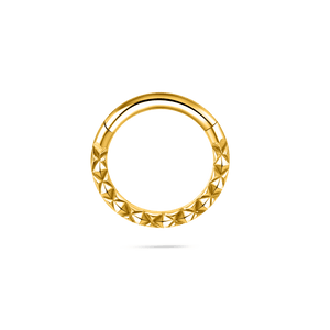 Piercing orecchio/naso/bocca segmento in oro - NovaNavel