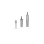 Prolunghe piercing 1.2 mm per filettatura interna in argento - NovaNavel®
