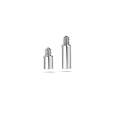 Prolunghe piercing 1.6 mm per filettatura interna in argento - NovaNavel®