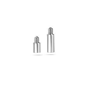Prolunghe piercing 1.6 mm per filettatura interna in argento - NovaNavel®