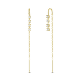 Saliscendi rombo bianco in oro - NovaNavel