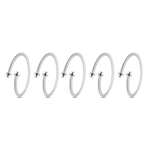 Set cinque ferma anelli in argento - NovaNavel