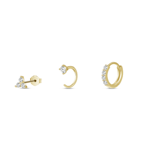 Set orecchini fantasy in oro - NovaNavel