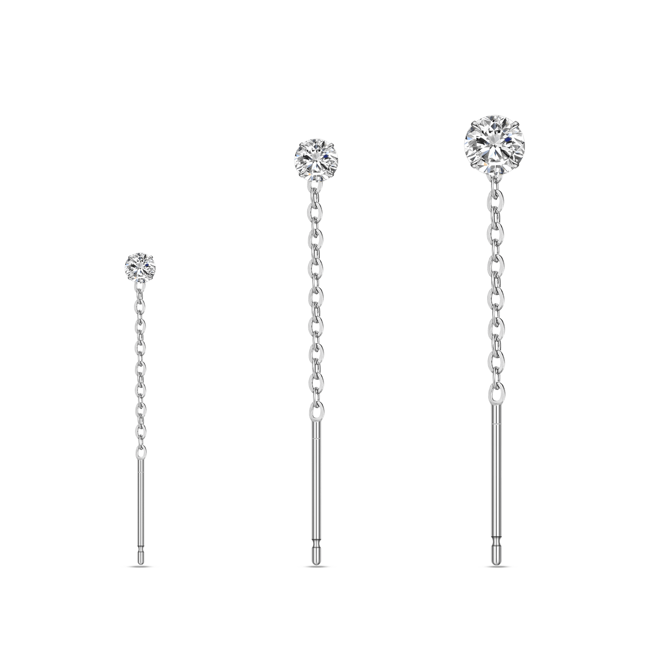 Set orecchini luce in argento - NovaNavel