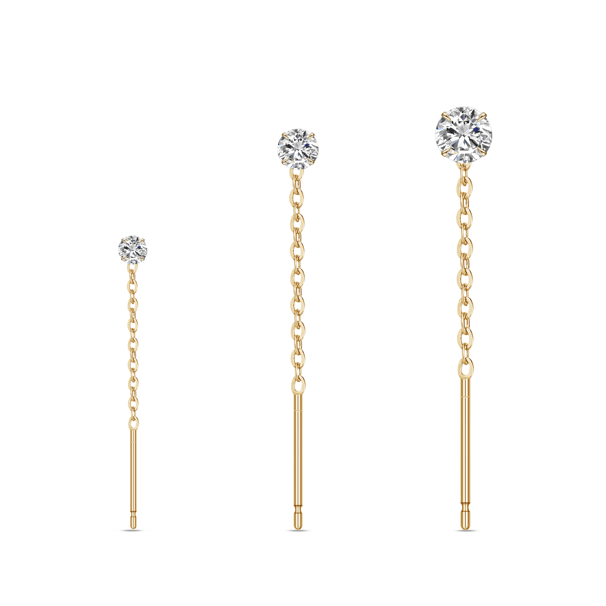 Set orecchini luce in oro - NovaNavel